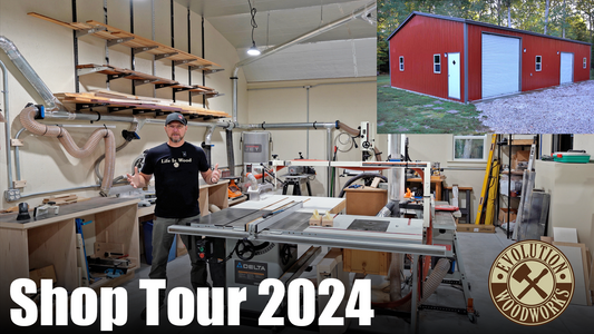 One Year In Our My New Woodworking Shop | Shop Tour 2024