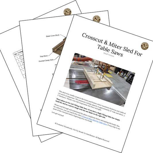 Crosscut sled plans