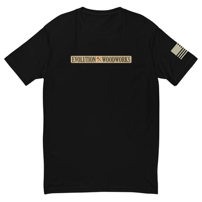 Evolution Woodworks Line Logo Short Sleeve T-shirt