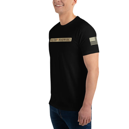 Evolution Woodworks Line Logo Short Sleeve T-shirt